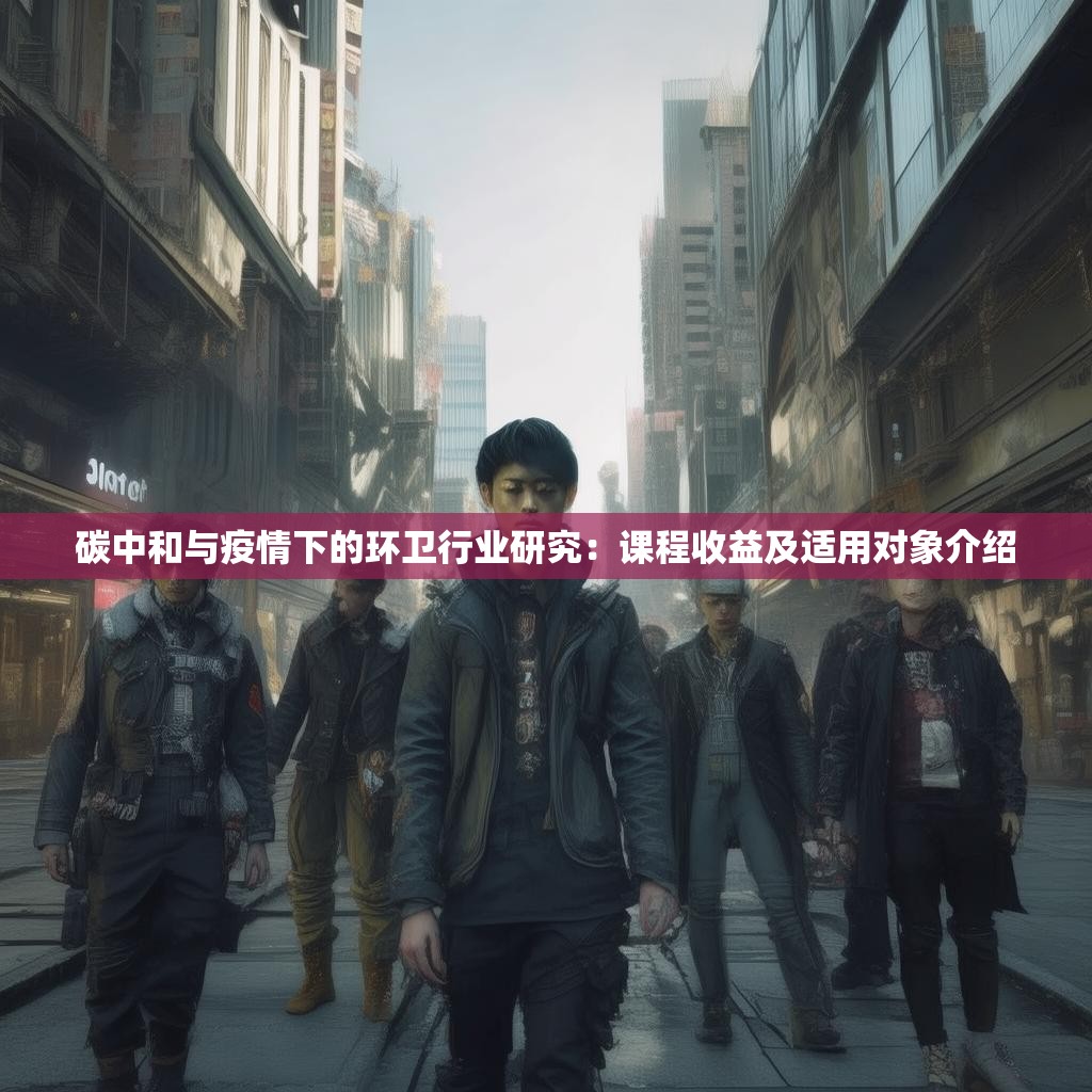 碳中和與疫情下的環(huán)衛(wèi)行業(yè)研究：課程收益及適用對(duì)象介紹