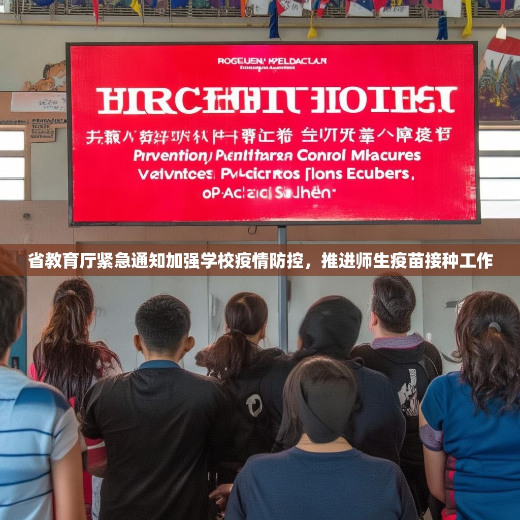省教育廳緊急通知加強學校疫情防控，推進師生疫苗接種工作