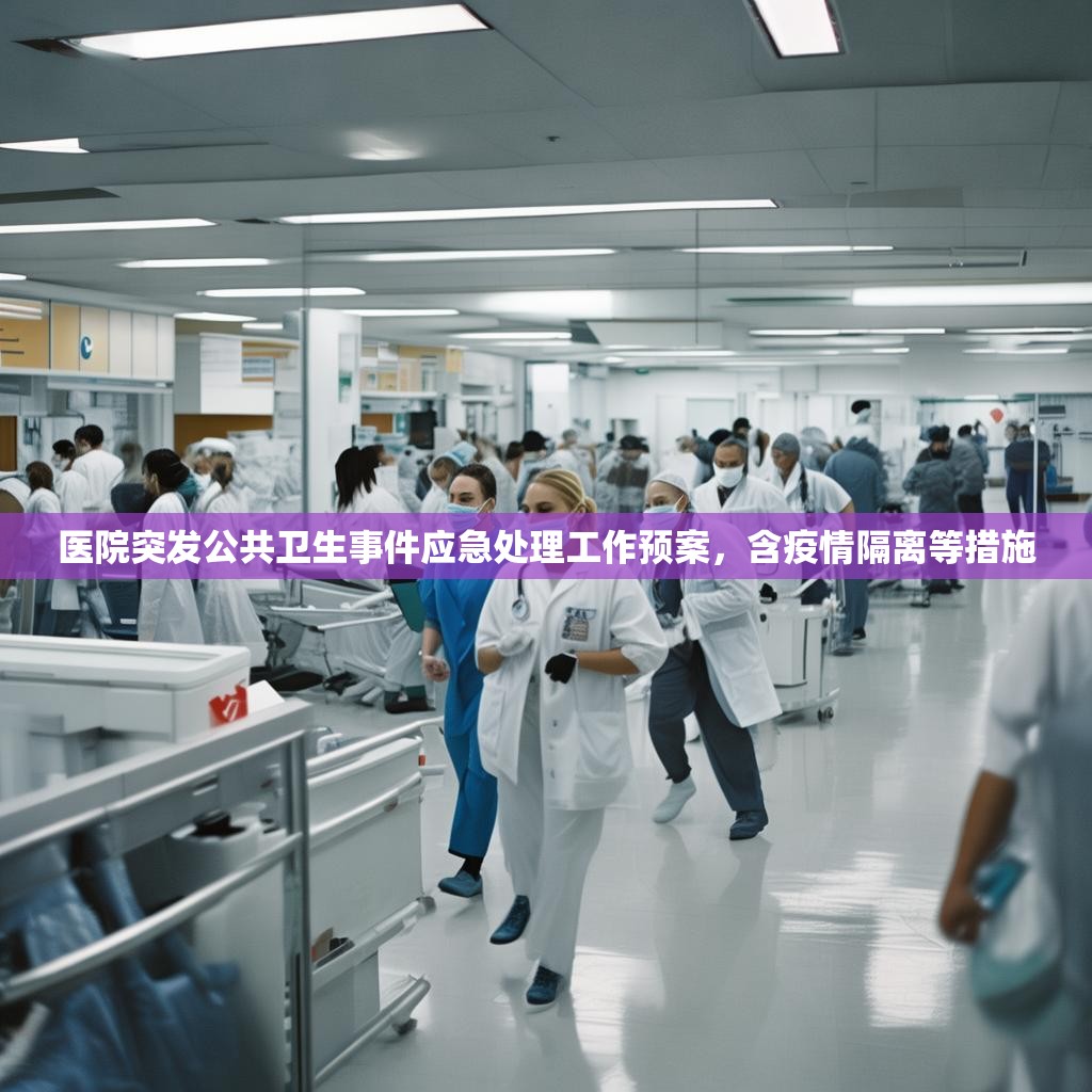 醫(yī)院突發(fā)公共衛(wèi)生事件應(yīng)急處理工作預(yù)案，含疫情隔離等措施