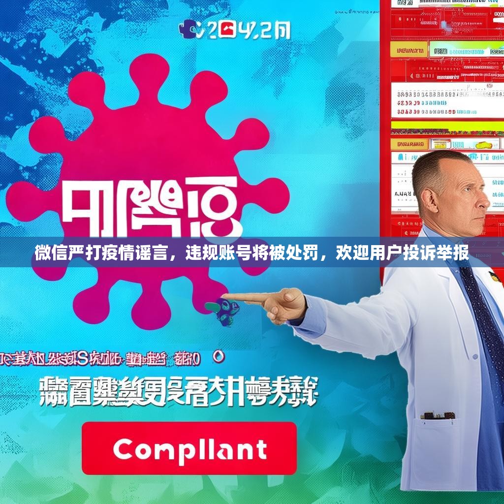 微信嚴(yán)打疫情謠言，違規(guī)賬號(hào)將被處罰，歡迎用戶投訴舉報(bào)