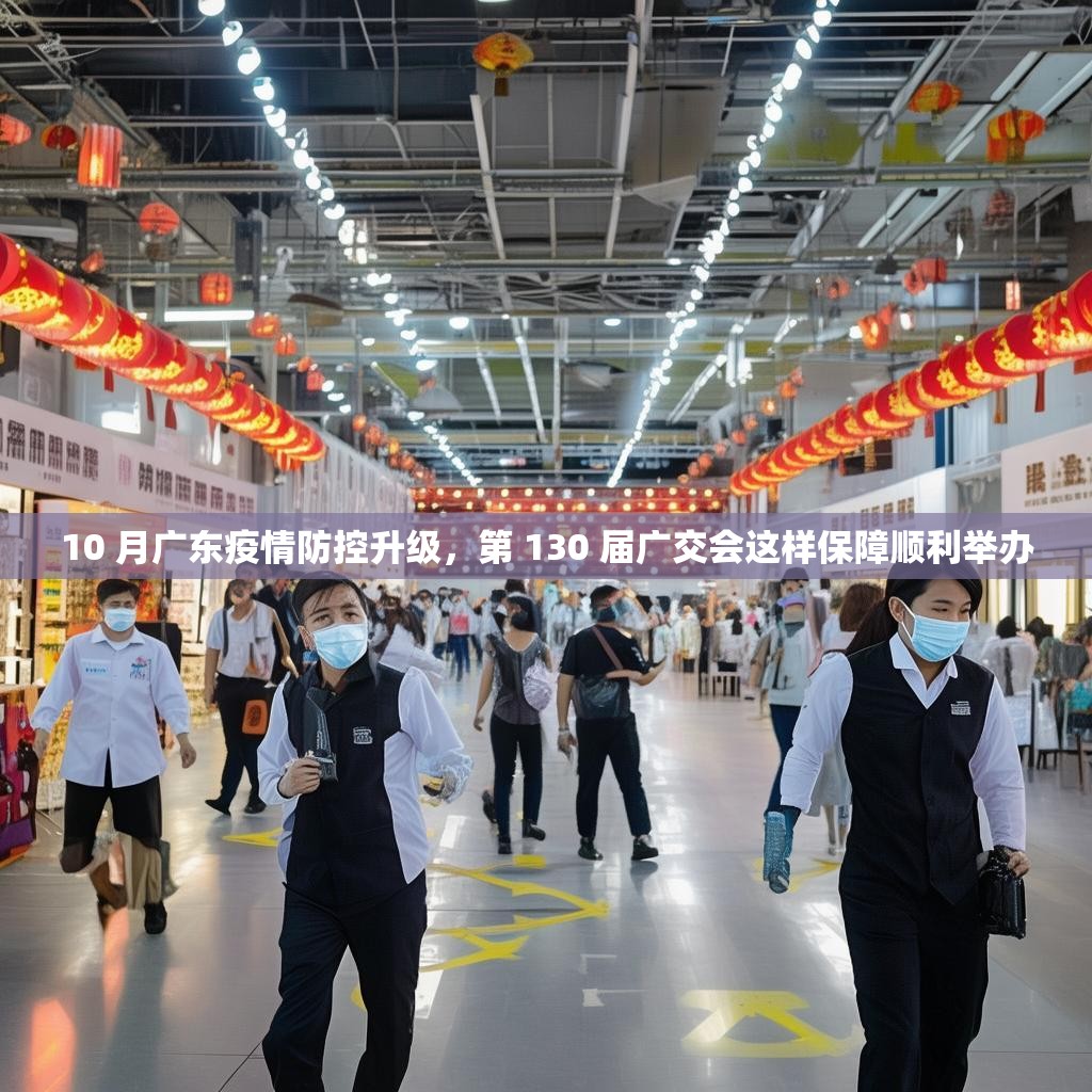 10 月廣東疫情防控升級，第 130 屆廣交會這樣保障順利舉辦