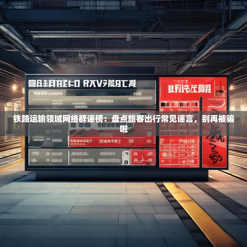 鐵路運(yùn)輸領(lǐng)域網(wǎng)絡(luò)辟謠榜：盤點(diǎn)旅客出行常見謠言，別再被騙啦