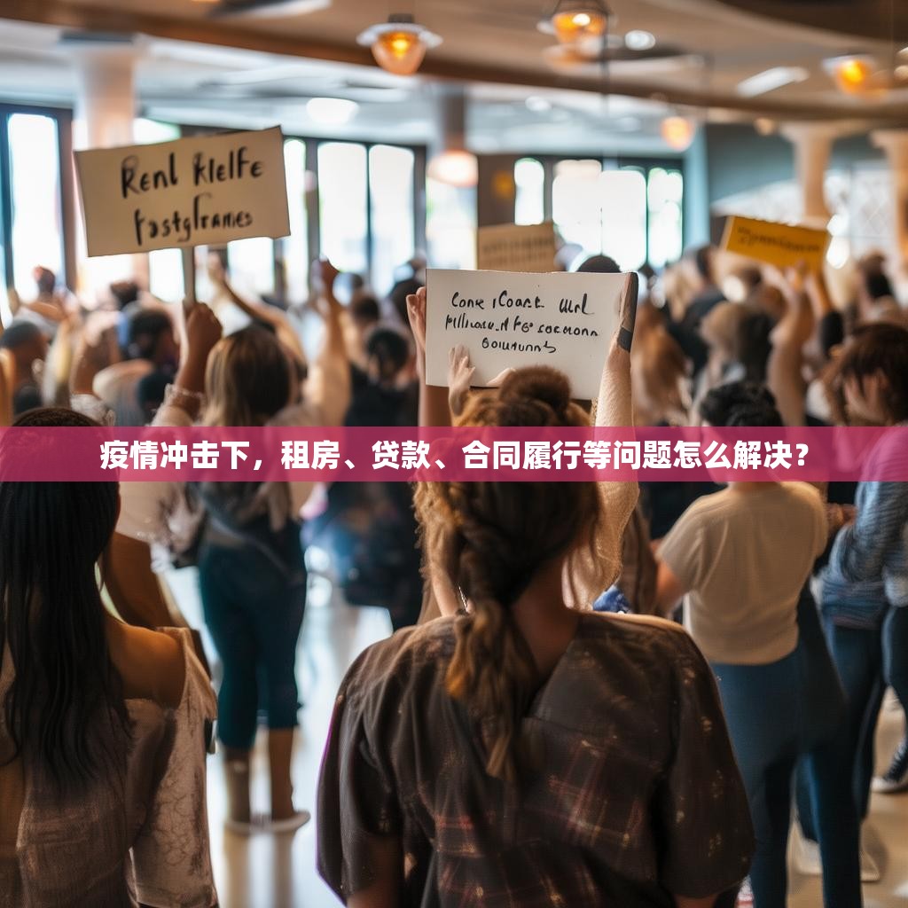 疫情沖擊下，租房、貸款、合同履行等問題怎么解決？