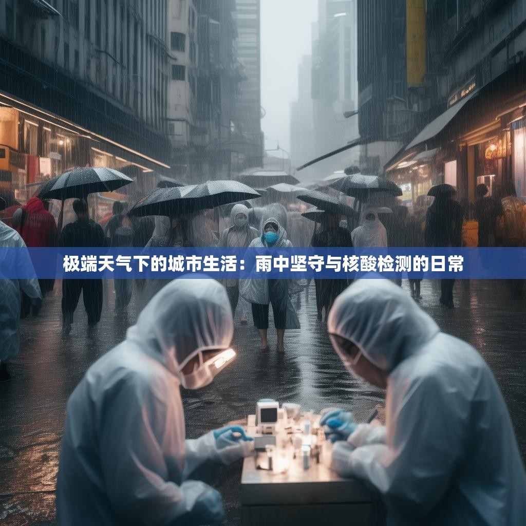 極端天氣下的城市生活：雨中堅守與核酸檢測的日常
