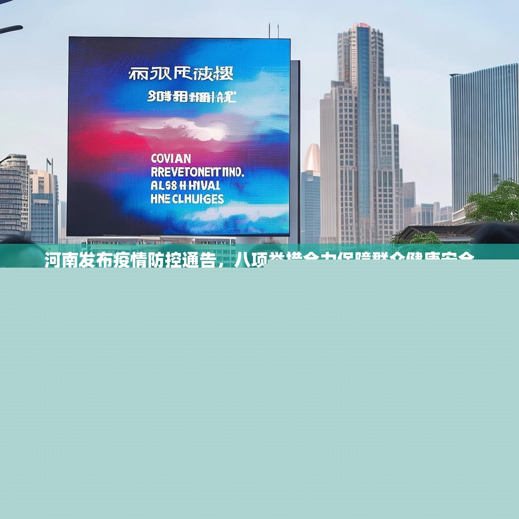河南發(fā)布疫情防控通告，八項(xiàng)舉措全力保障群眾健康安全