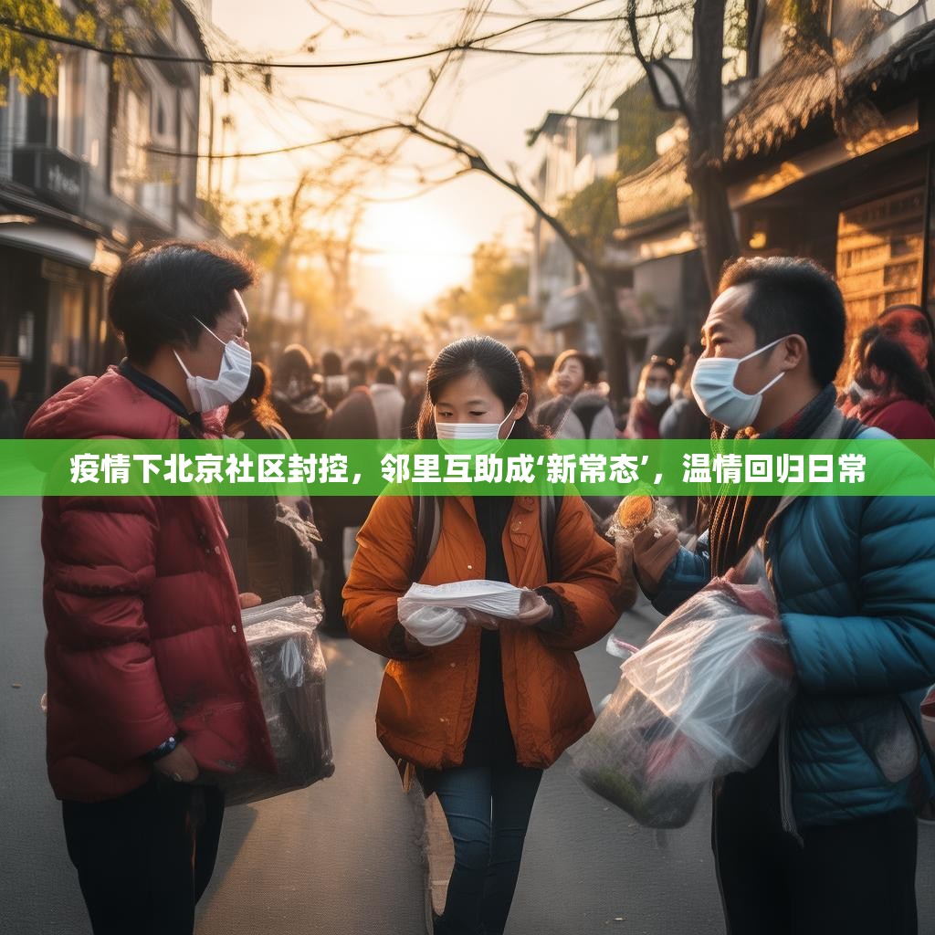 疫情下北京社區(qū)封控，鄰里互助成‘新常態(tài)’，溫情回歸日常