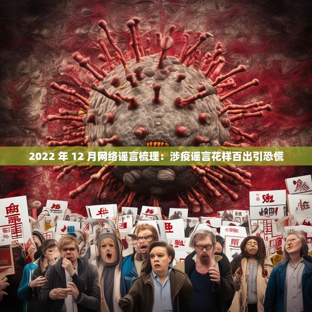 2022 年 12 月網(wǎng)絡(luò)謠言梳理：涉疫謠言花樣百出引恐慌