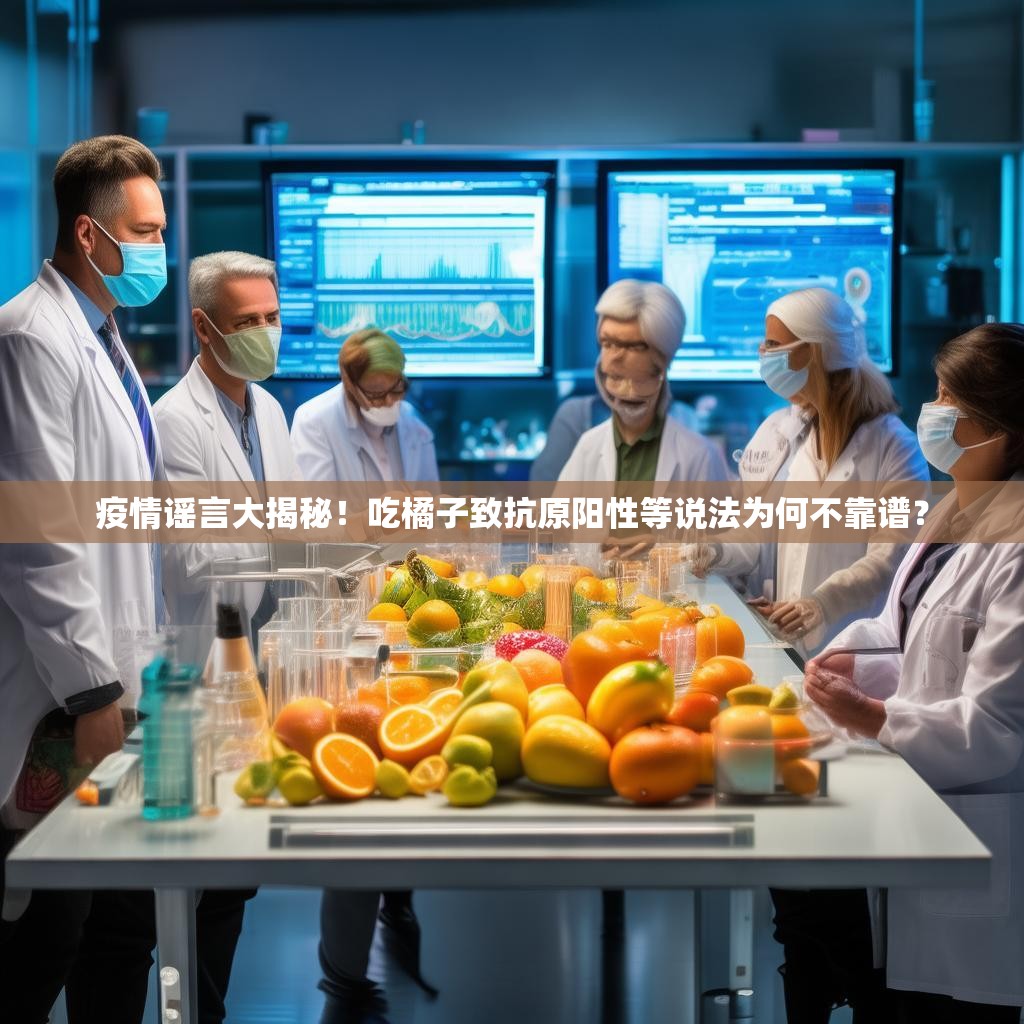 疫情謠言大揭秘！吃橘子致抗原陽性等說法為何不靠譜？