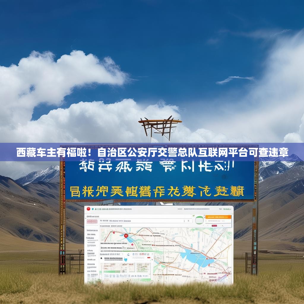 西藏車主有福啦！自治區(qū)公安廳交警總隊(duì)互聯(lián)網(wǎng)平臺可查違章
