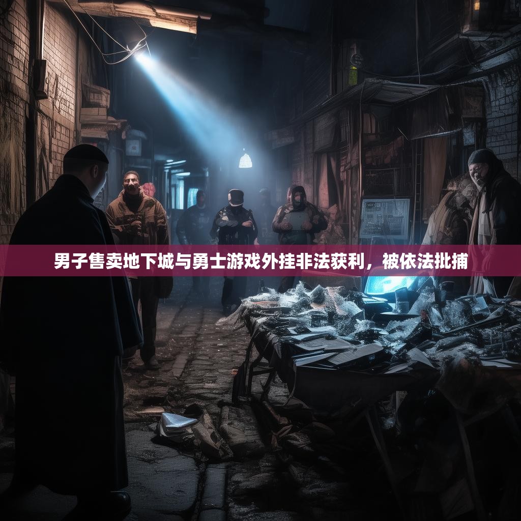 男子售賣地下城與勇士游戲外掛非法獲利，被依法批捕