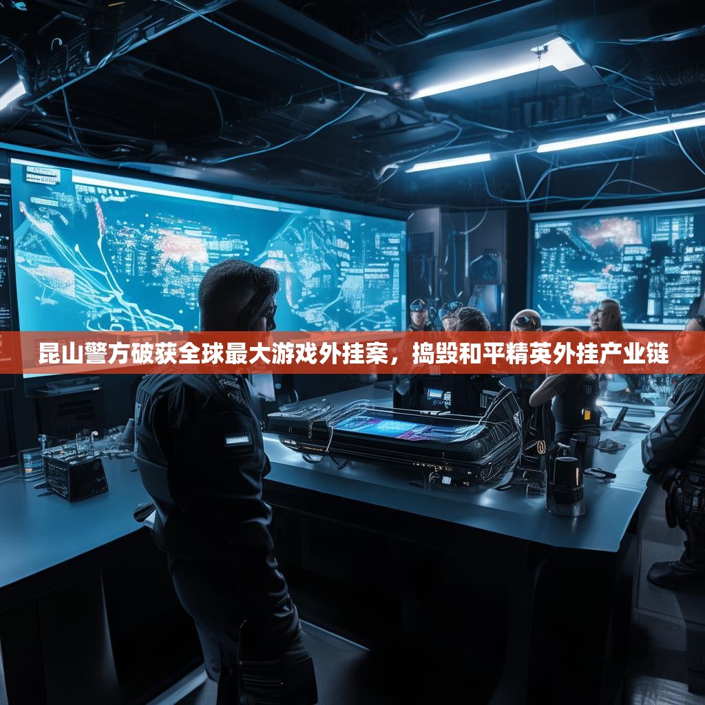 昆山警方破獲全球最大游戲外掛案，搗毀和平精英外掛產(chǎn)業(yè)鏈