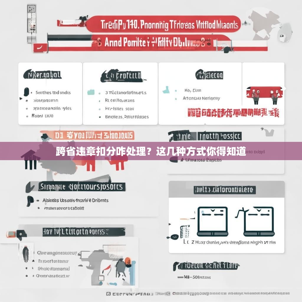 跨省違章扣分咋處理？這幾種方式你得知道