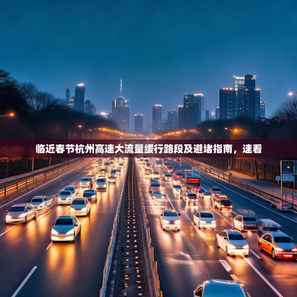 臨近春節(jié)杭州高速大流量緩行路段及避堵指南，速看