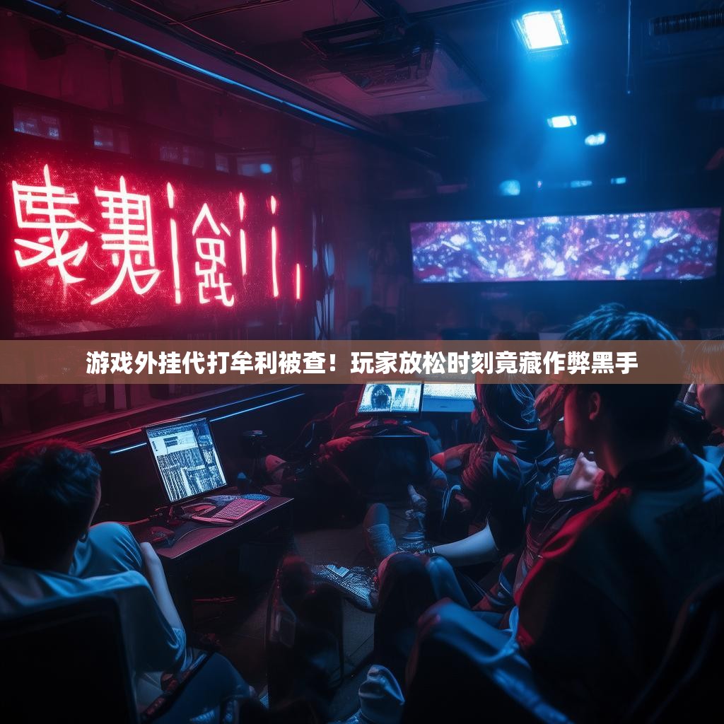 游戲外掛代打牟利被查！玩家放松時(shí)刻竟藏作弊黑手