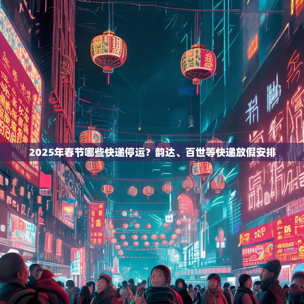 2025年春節(jié)哪些快遞停運？韻達、百世等快遞放假安排