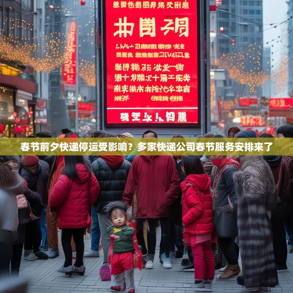 春節(jié)前夕快遞停運(yùn)受影響？多家快遞公司春節(jié)服務(wù)安排來了