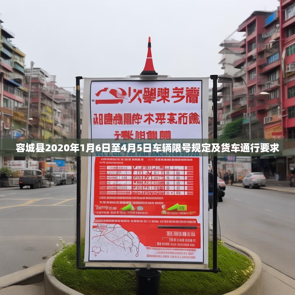 容城縣2020年1月6日至4月5日車輛限號(hào)規(guī)定及貨車通行要求