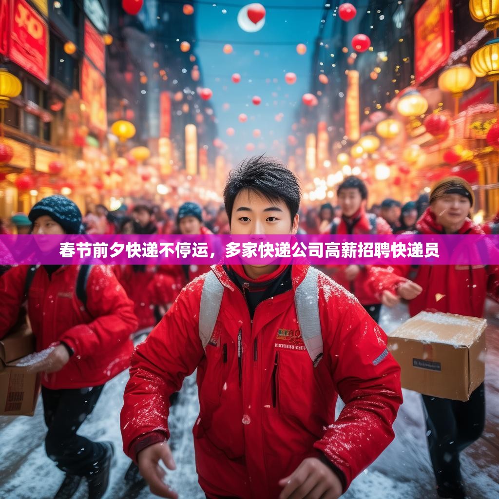春節(jié)前夕快遞不停運，多家快遞公司高薪招聘快遞員