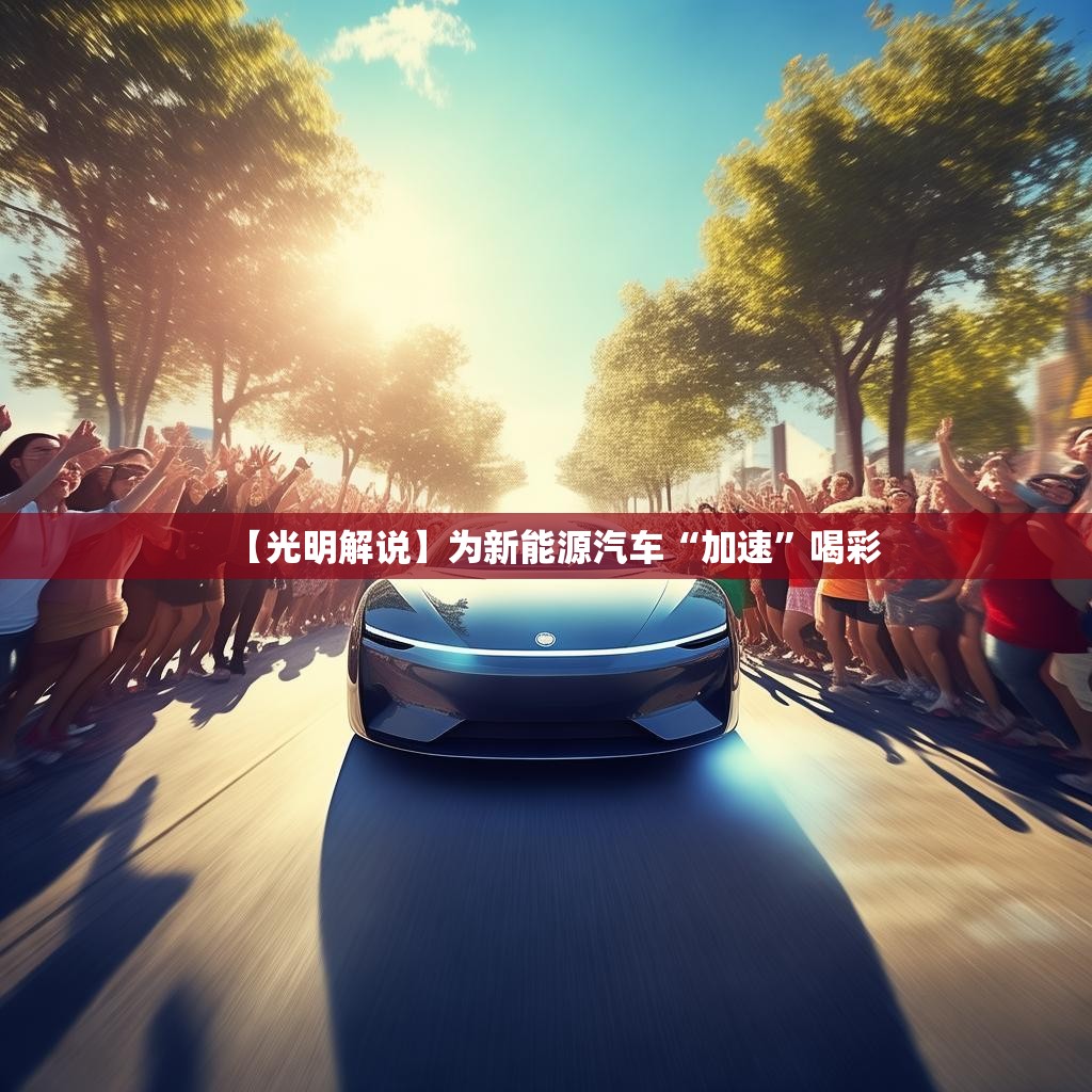 【光明解說】為新能源汽車“加速”喝彩