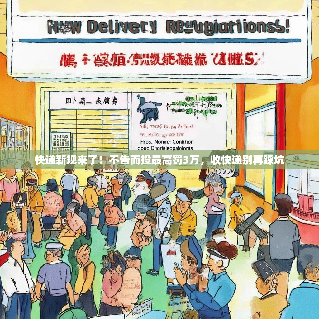 快遞新規(guī)來了！不告而投最高罰3萬，收快遞別再踩坑