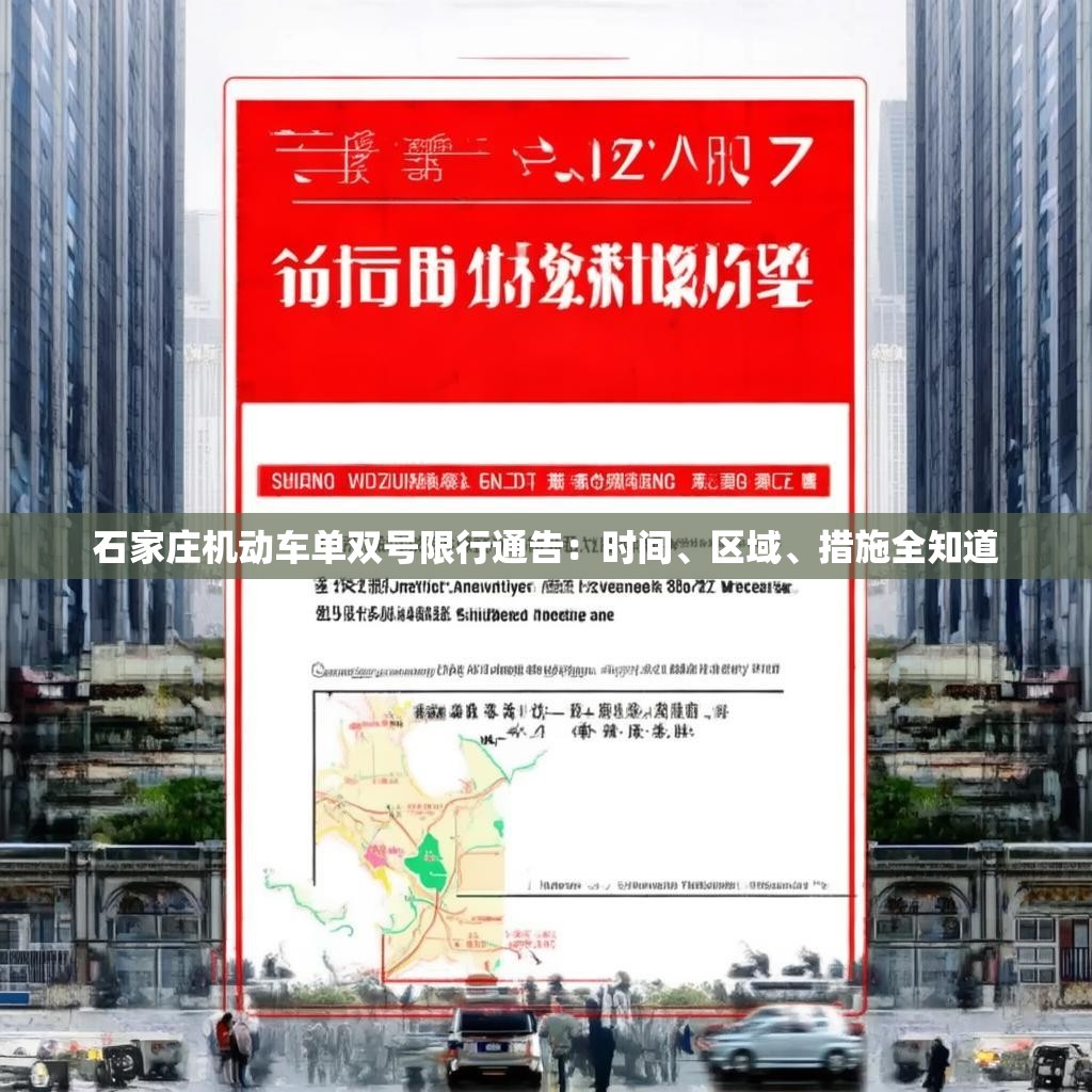 石家莊機(jī)動(dòng)車單雙號(hào)限行通告：時(shí)間、區(qū)域、措施全知道