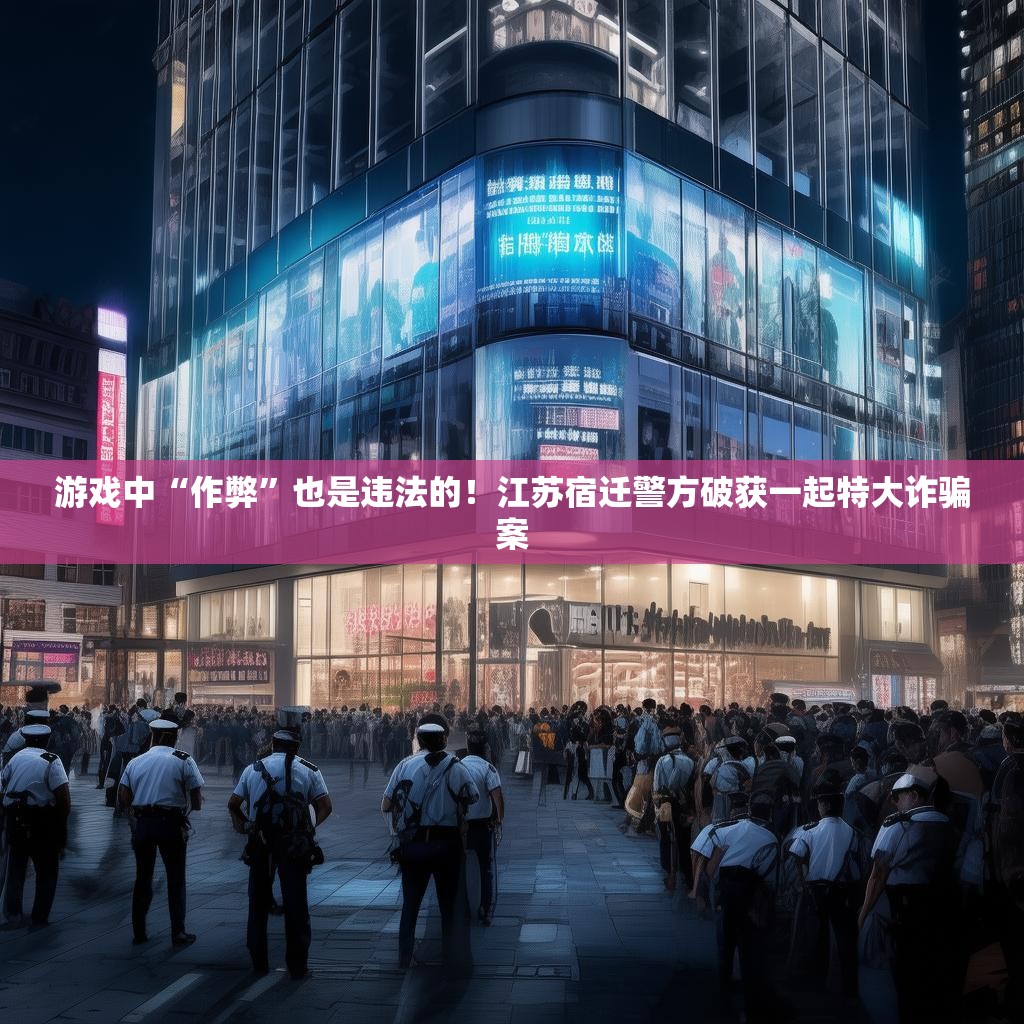 游戲中“作弊”也是違法的！江蘇宿遷警方破獲一起特大詐騙案