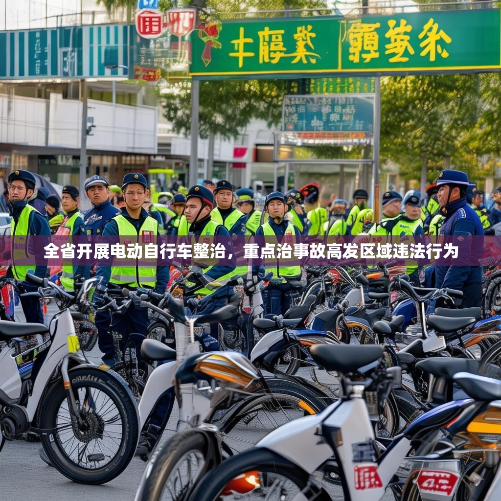 全省開展電動自行車整治，重點治事故高發(fā)區(qū)域違法行為