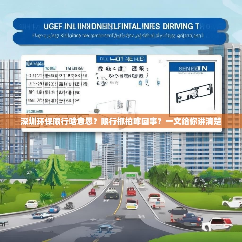深圳環(huán)保限行啥意思？限行抓拍咋回事？一文給你講清楚
