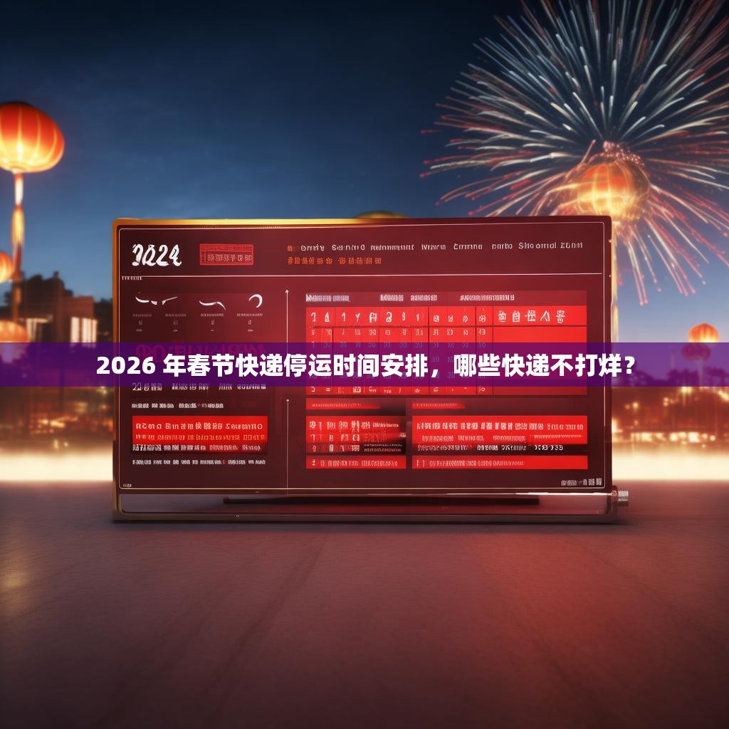 2026 年春節(jié)快遞停運(yùn)時(shí)間安排，哪些快遞不打烊？