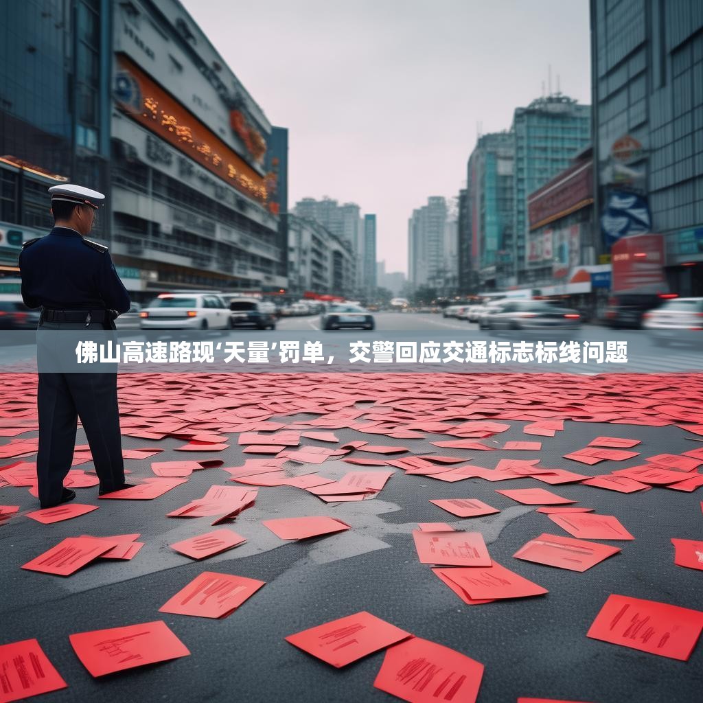 佛山高速路現(xiàn)‘天量’罰單，交警回應交通標志標線問題