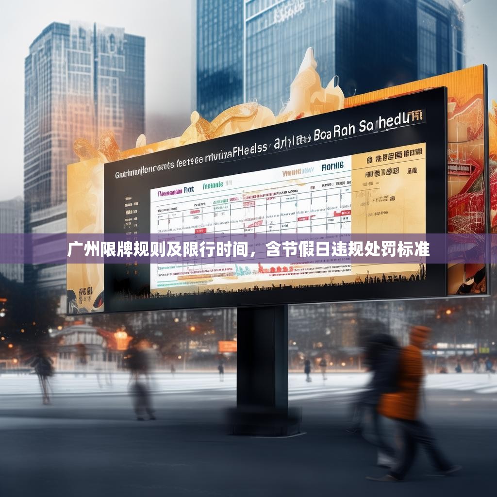 廣州限牌規(guī)則及限行時(shí)間，含節(jié)假日違規(guī)處罰標(biāo)準(zhǔn)
