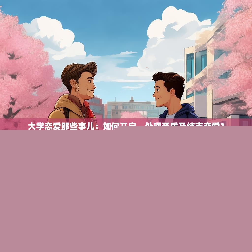 大學(xué)戀愛那些事兒：如何開啟、處理矛盾及結(jié)束戀愛？