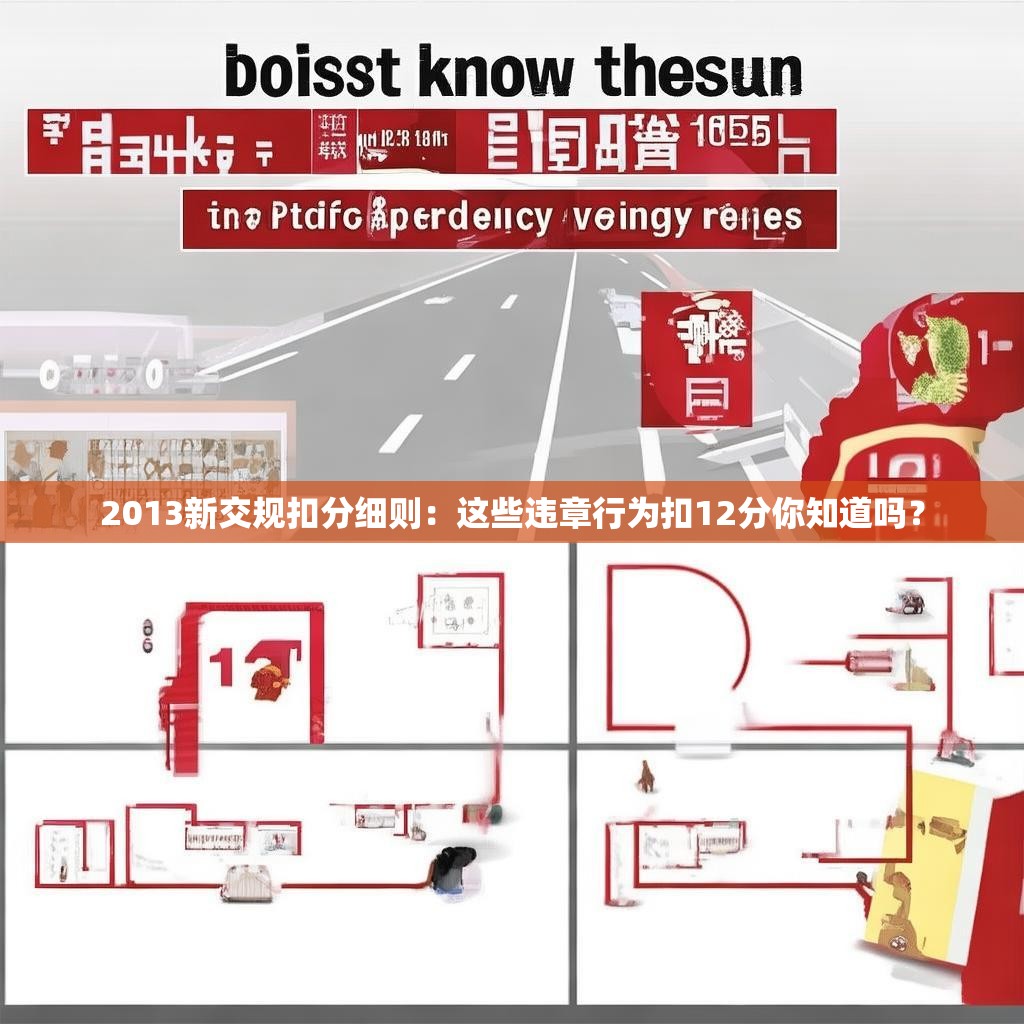 2013新交規(guī)扣分細(xì)則：這些違章行為扣12分你知道嗎？