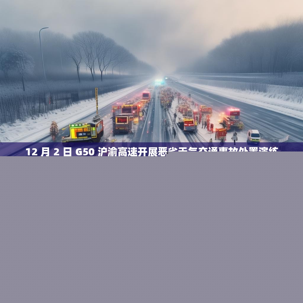 12 月 2 日 G50 滬渝高速開展惡劣天氣交通事故處置演練