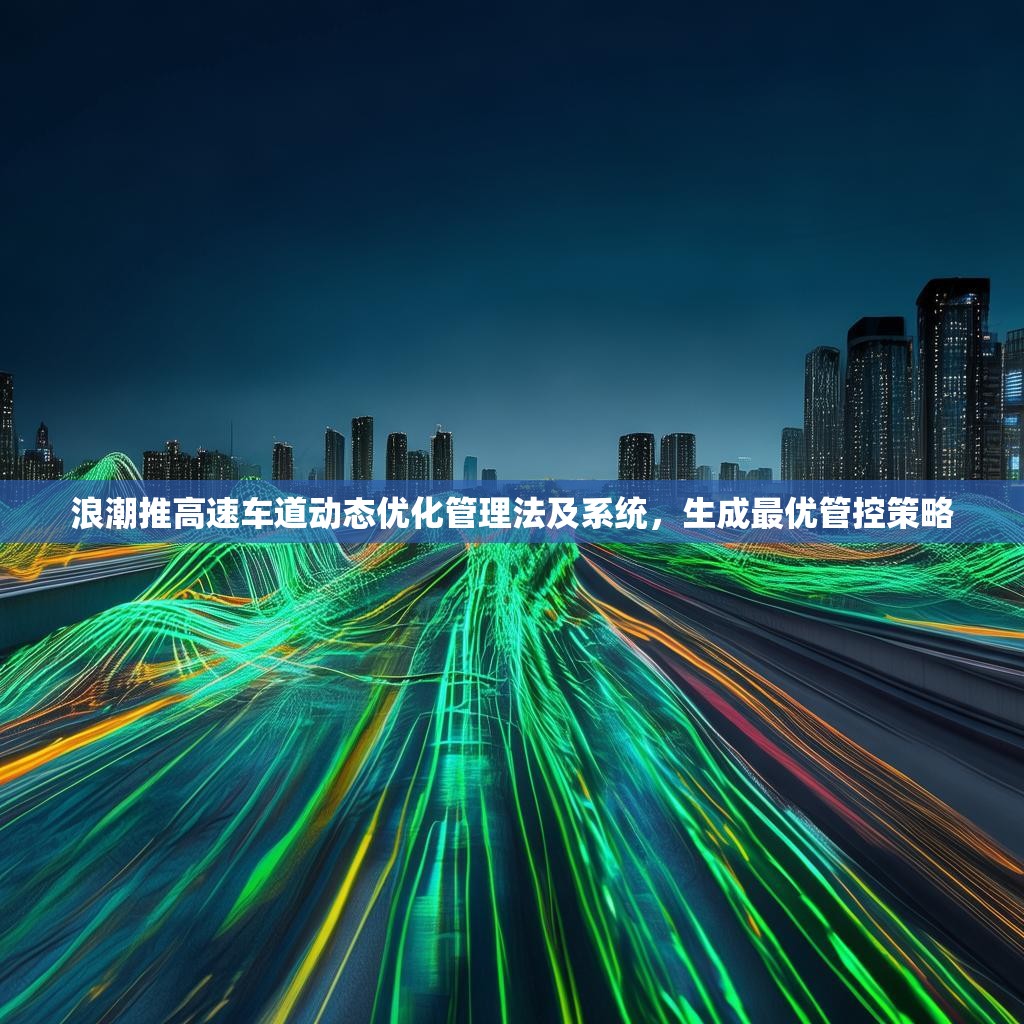 浪潮推高速車道動(dòng)態(tài)優(yōu)化管理法及系統(tǒng)，生成最優(yōu)管控策略