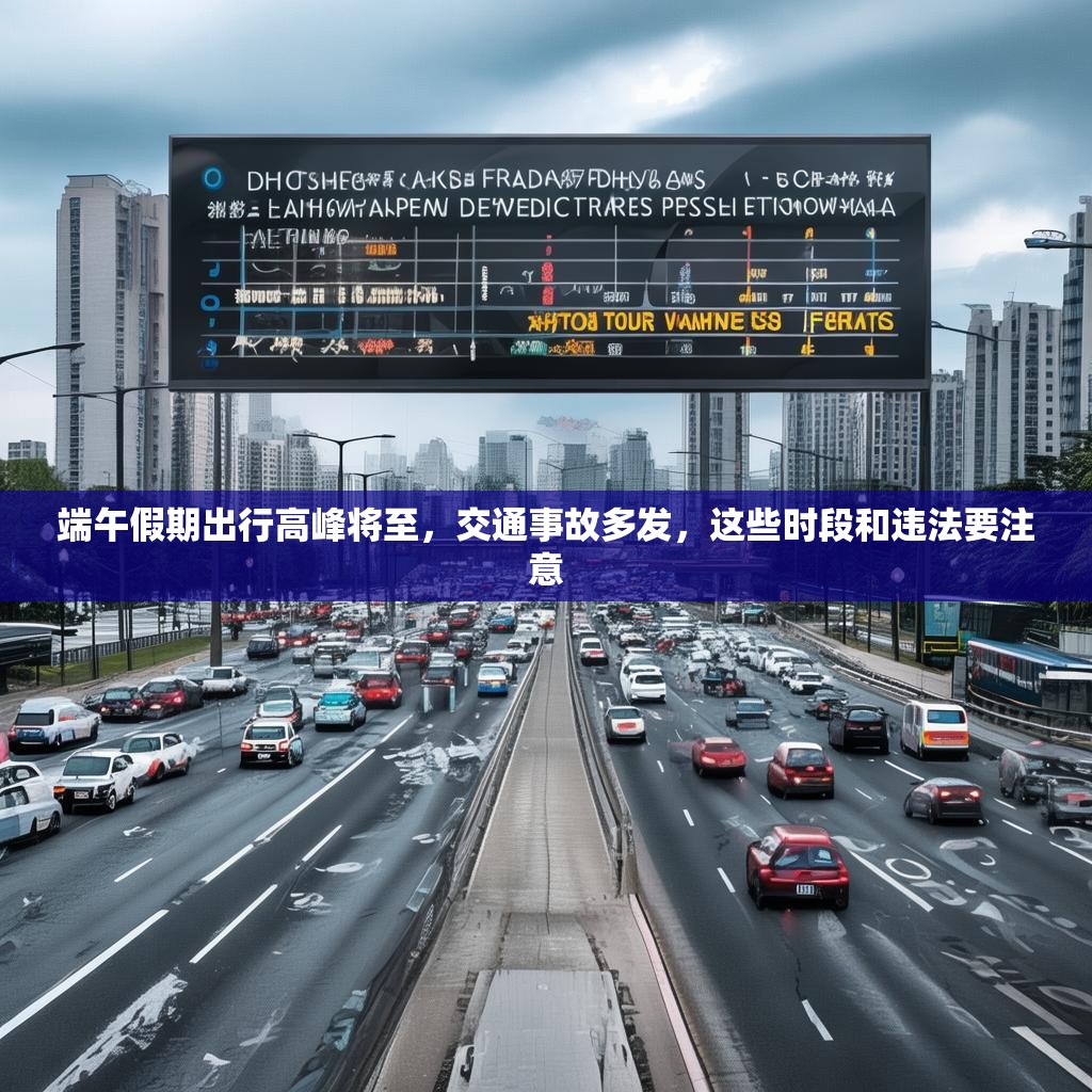 端午假期出行高峰將至，交通事故多發(fā)，這些時段和違法要注意