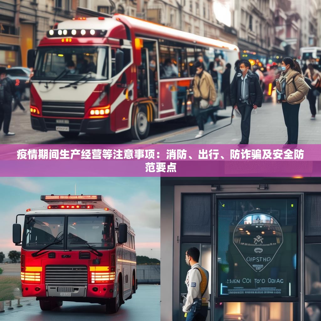 疫情期間生產(chǎn)經(jīng)營等注意事項(xiàng)：消防、出行、防詐騙及安全防范要點(diǎn)