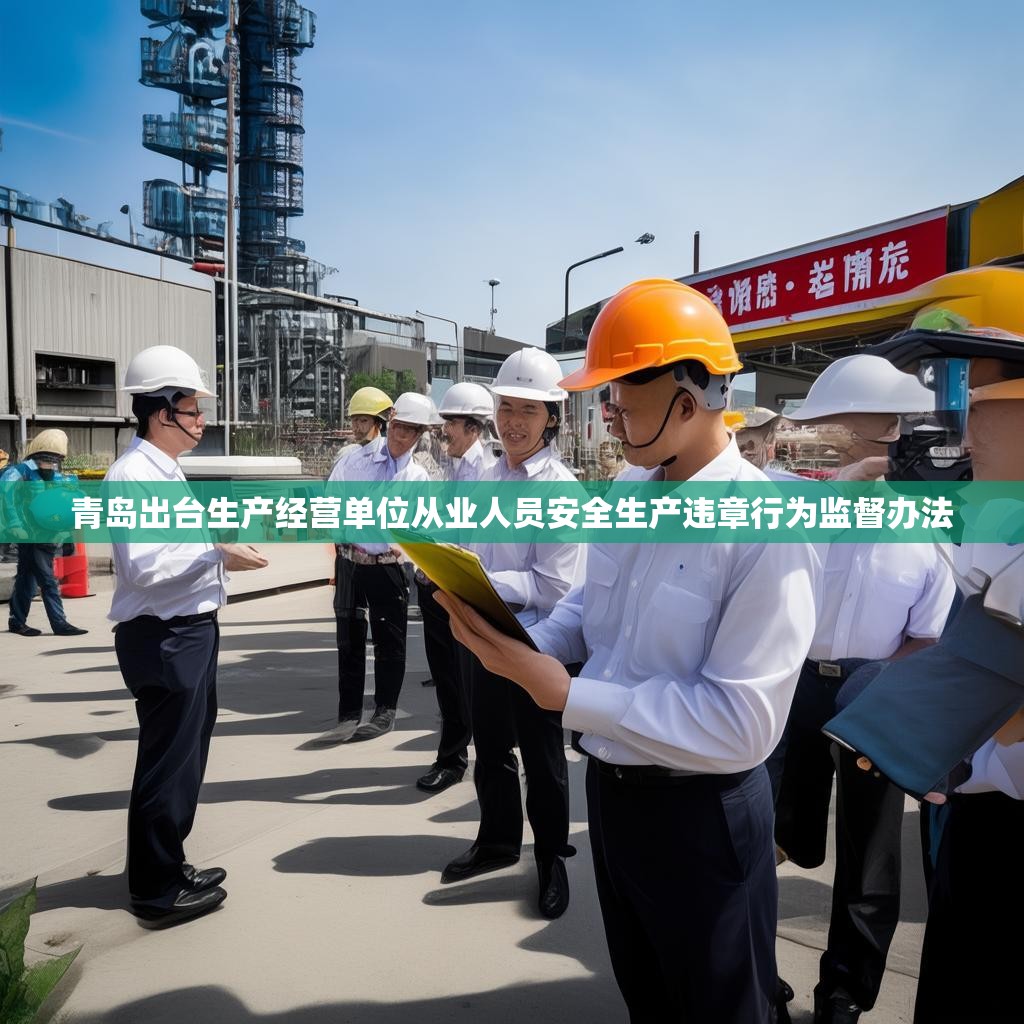 青島出臺生產經營單位從業(yè)人員安全生產違章行為監(jiān)督辦法