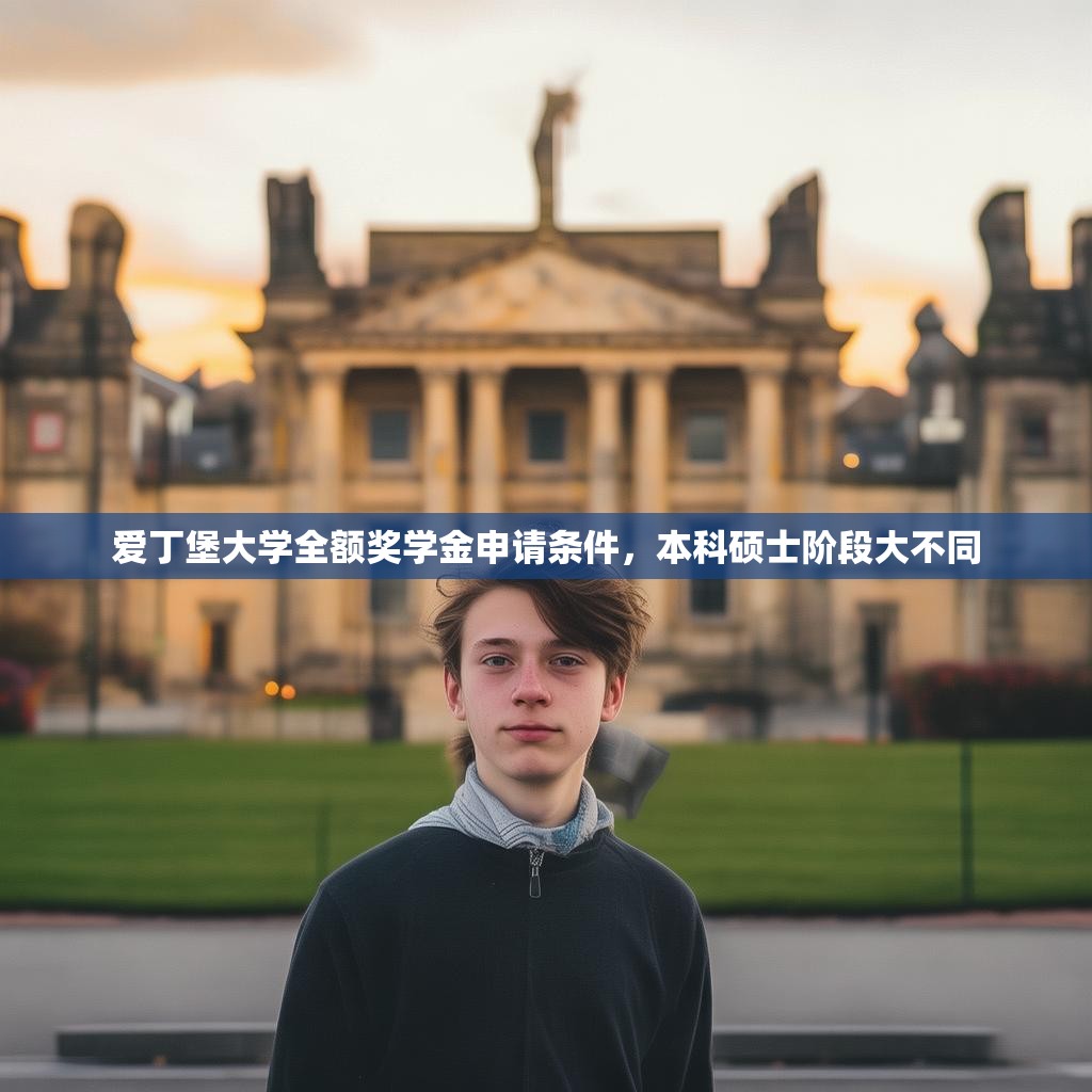 愛丁堡大學全額獎學金申請條件，本科碩士階段大不同