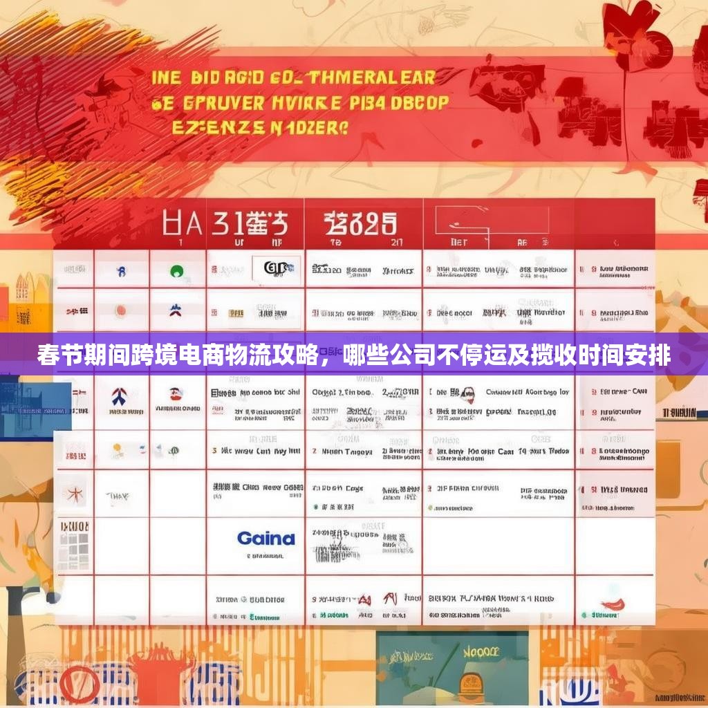 春節(jié)期間跨境電商物流攻略，哪些公司不停運及攬收時間安排
