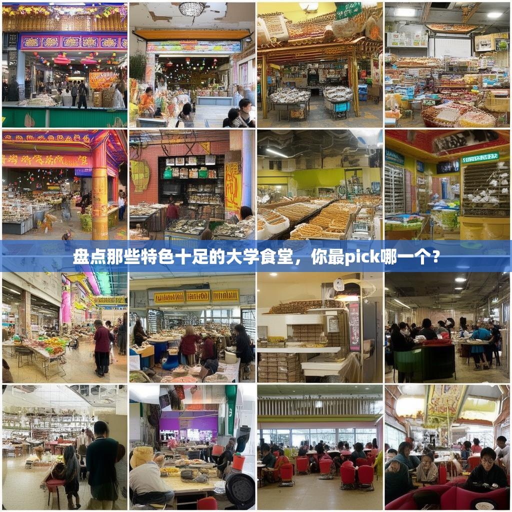 盤(pán)點(diǎn)那些特色十足的大學(xué)食堂，你最pick哪一個(gè)？