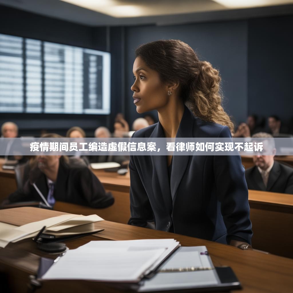疫情期間員工編造虛假信息案，看律師如何實現(xiàn)不起訴