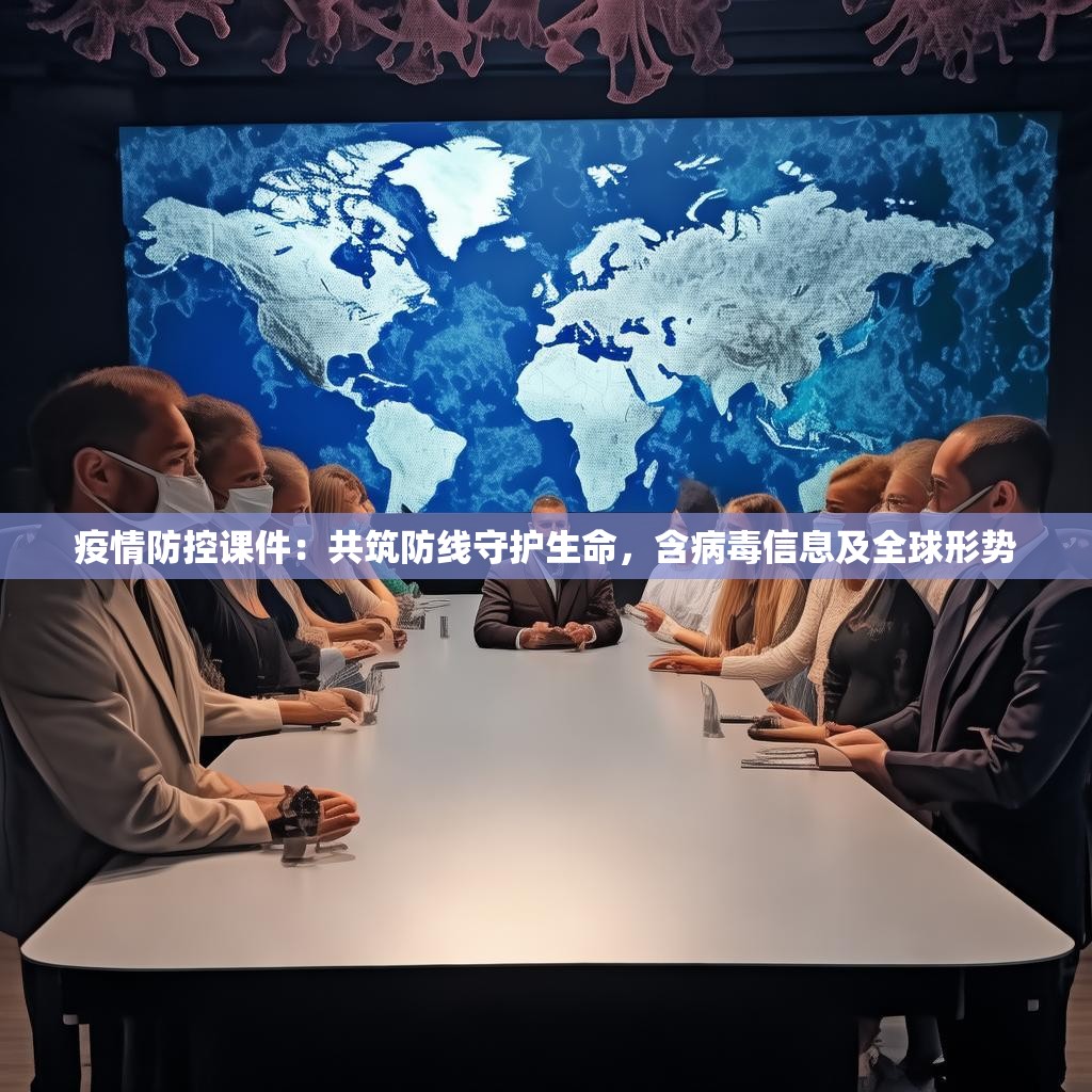 疫情防控課件：共筑防線守護(hù)生命，含病毒信息及全球形勢(shì)