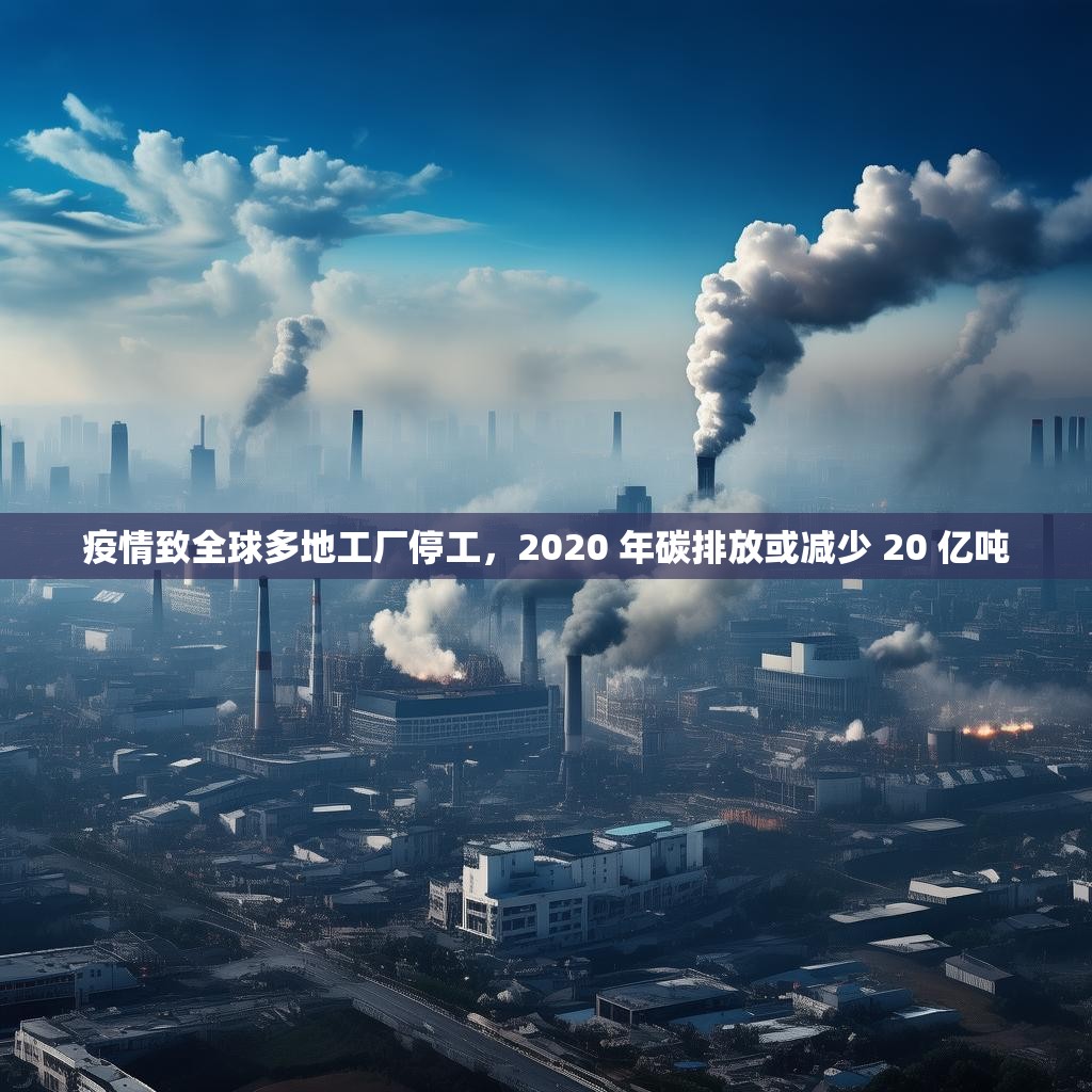疫情致全球多地工廠停工，2020 年碳排放或減少 20 億噸