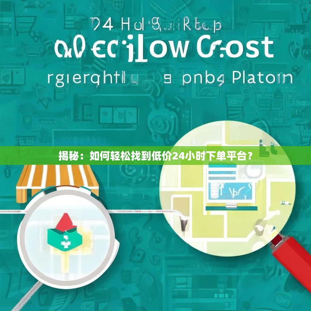 揭秘：如何輕松找到低價24小時下單平臺？