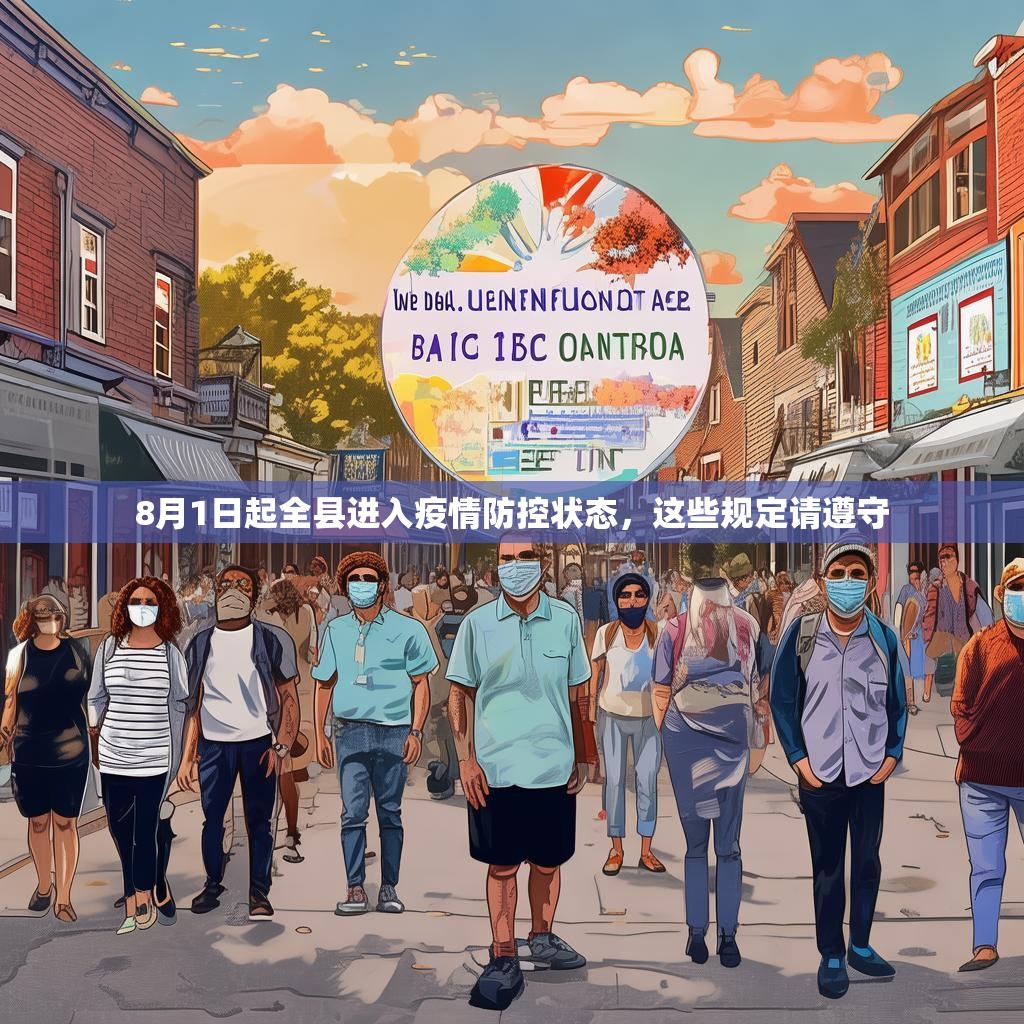 8月1日起全縣進(jìn)入疫情防控狀態(tài)，這些規(guī)定請(qǐng)遵守