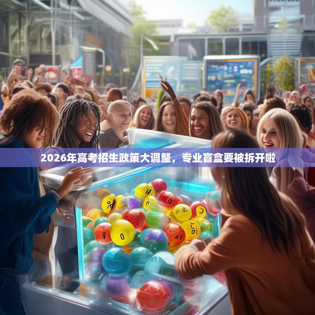 2026年高考招生政策大調(diào)整，專業(yè)盲盒要被拆開啦