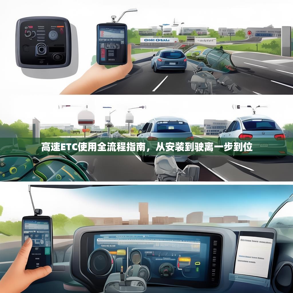 高速ETC使用全流程指南，從安裝到駛離一步到位