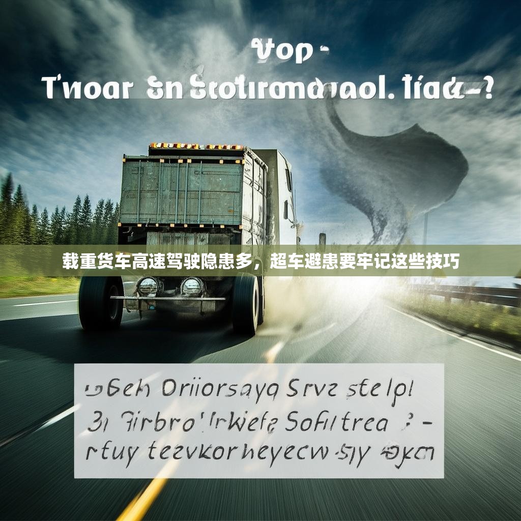 載重貨車高速駕駛隱患多，超車避患要牢記這些技巧