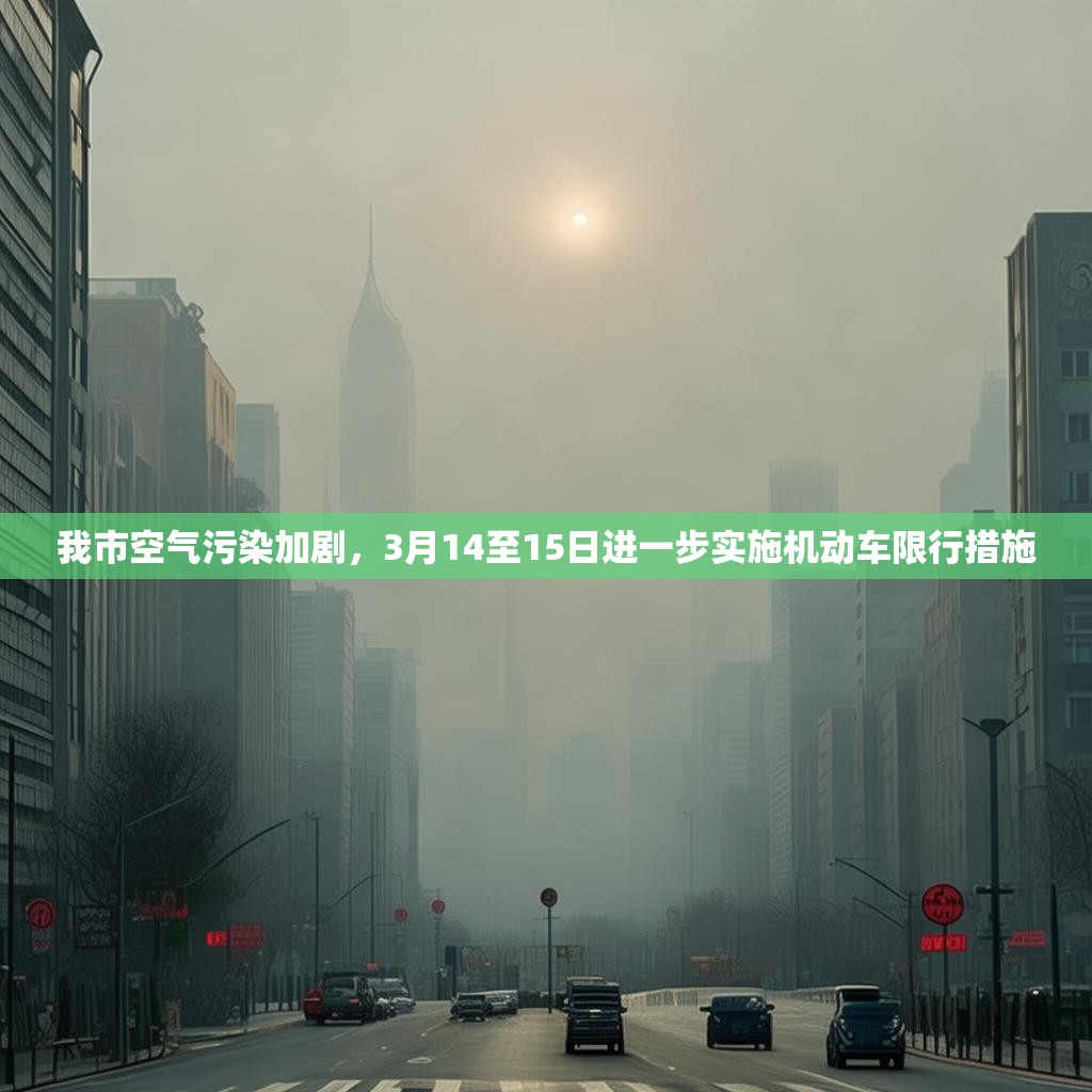 我市空氣污染加劇，3月14至15日進一步實施機動車限行措施